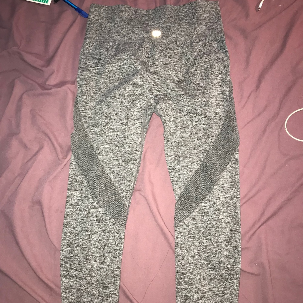 Forever 21 Seamless leggings with mesh cutouts